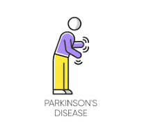 1. Bệnh Parkinson, run và rối loạn vận động
